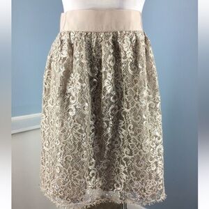 J. Crew Lace Skirt